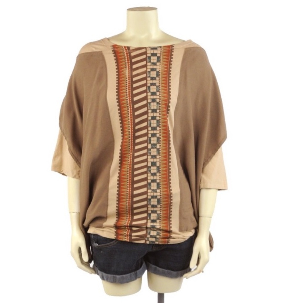 NWOT Angels Never Die boho tunic overlay blouse